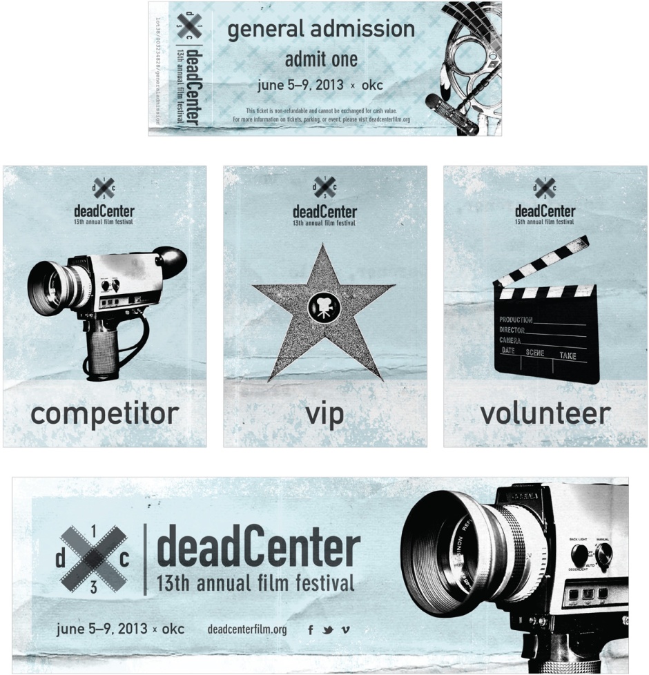 deadCenter 13 - ticket, passes, and banner ad